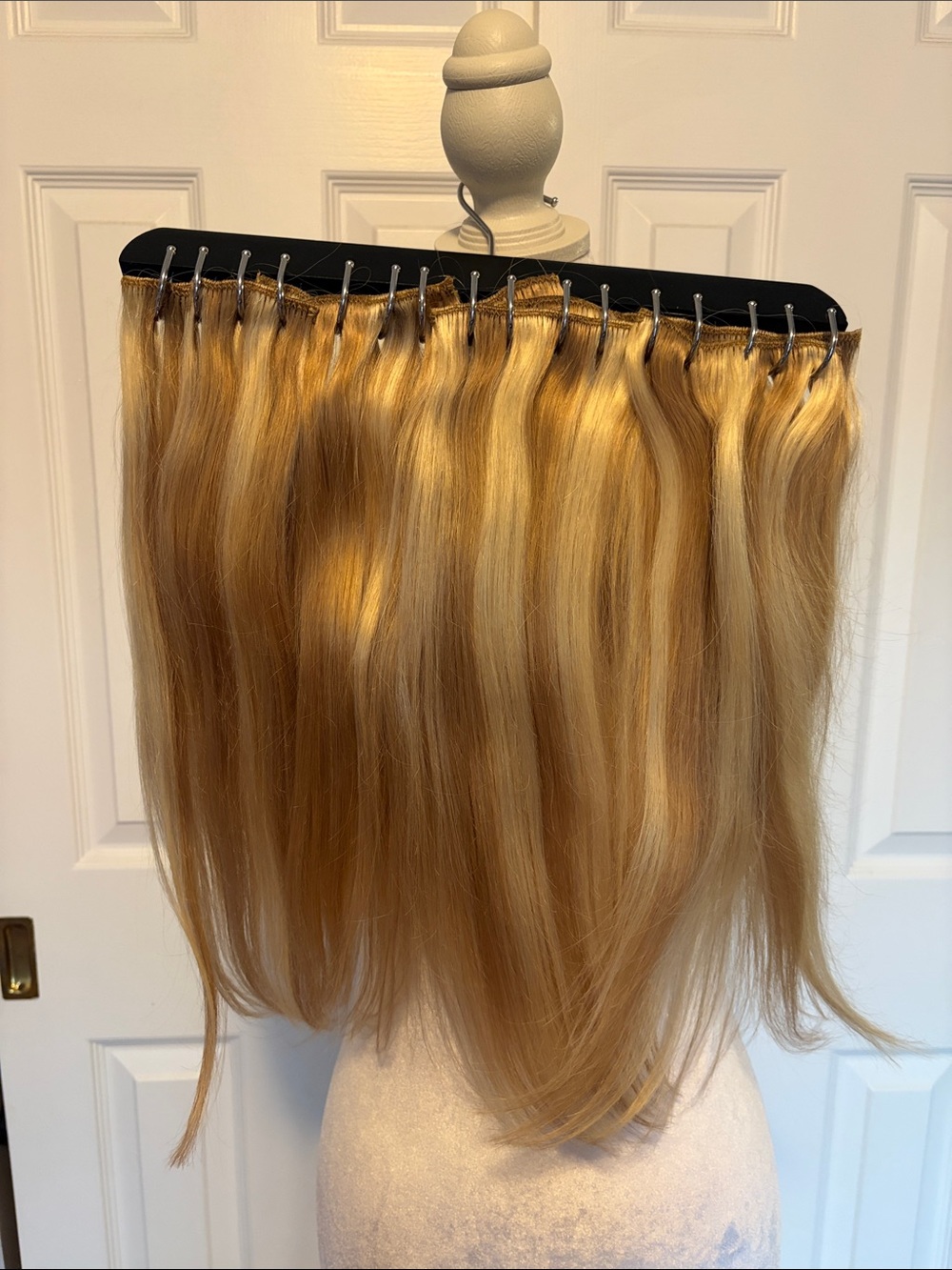 9-piece Human Hair Clip-In Extensions